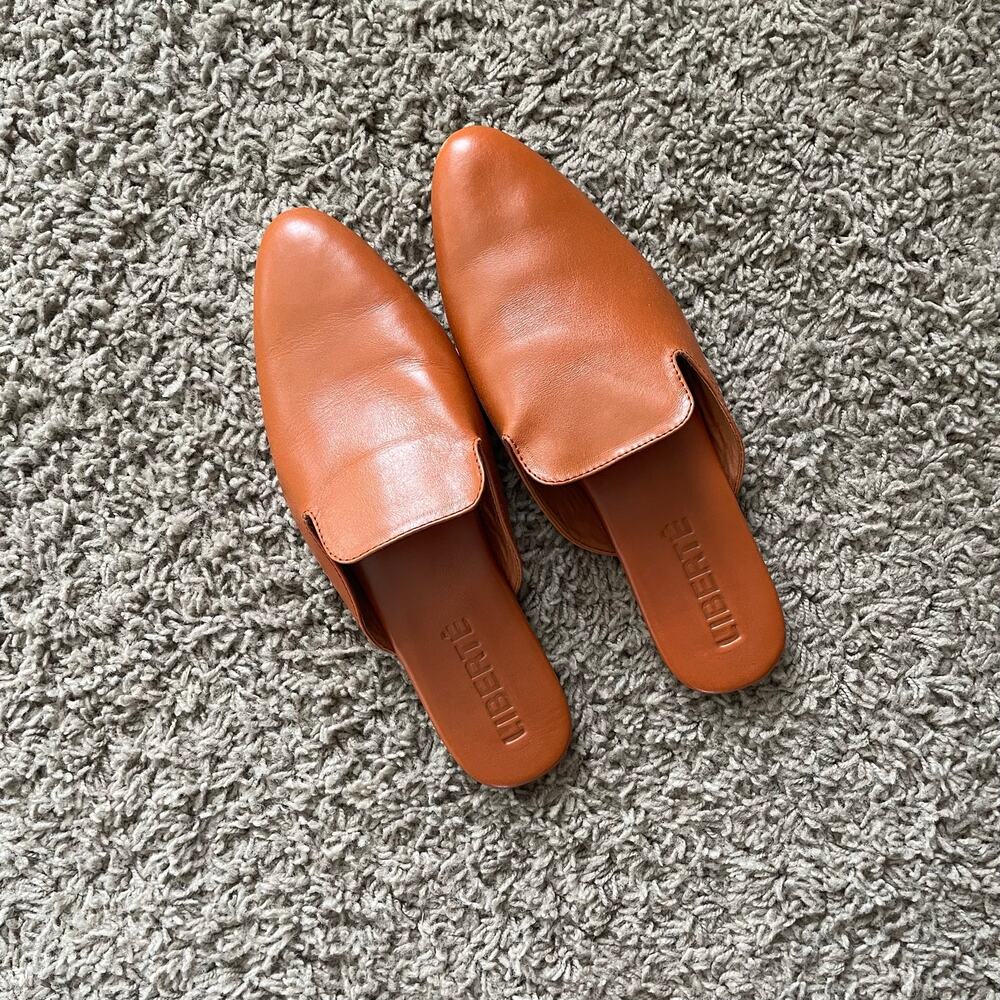 Liberte The Modern Mule in Cognac Tan Brown Leather size 8 - Picture 4 of 12